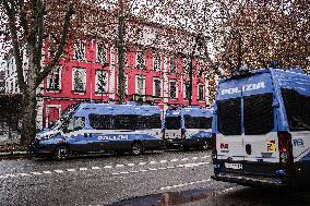 Police Presence in Vanchiglia - Turin