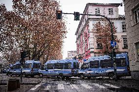 Police Presence in Vanchiglia - Turin