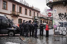 Police Presence in Vanchiglia - Turin