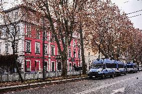 Police Presence in Vanchiglia - Turin