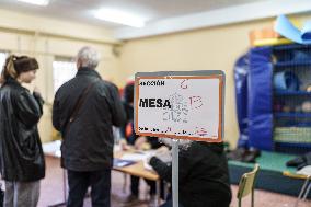 Election Day in Extremadura - Spain