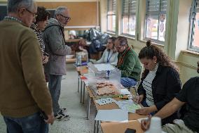 Election Day in Extremadura - Spain