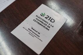 Election Day in Extremadura - Spain