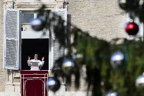 Pope Leo XIV Leads the Angelus Prayer - Vatican