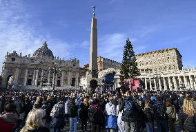 Pope Leo XIV Leads the Angelus Prayer - Vatican