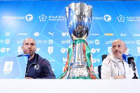 EA Sports FC Italian Supercup Press Conference - Riyadh