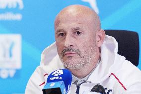 EA Sports FC Italian Supercup Press Conference - Riyadh