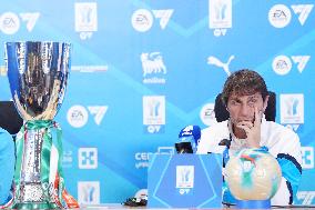 EA Sports FC Italian Supercup Press Conference - Riyadh