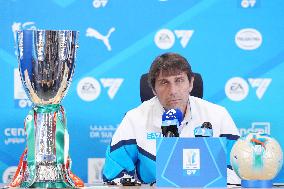 EA Sports FC Italian Supercup Press Conference - Riyadh