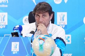 EA Sports FC Italian Supercup Press Conference - Riyadh