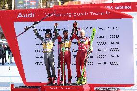 2026 Audi FIS Ski World Cup - Men's Giant Slalom