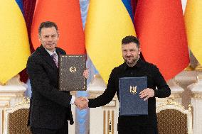 Prime Minister of Portugal Luis Montenegro Visits Ukraine - Kyiv