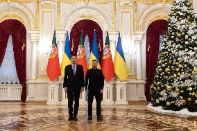 Prime Minister of Portugal Luis Montenegro Visits Ukraine - Kyiv