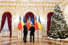 Prime Minister of Portugal Luis Montenegro Visits Ukraine - Kyiv