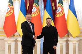 Prime Minister of Portugal Luis Montenegro Visits Ukraine - Kyiv