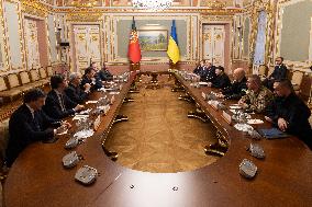 Prime Minister of Portugal Luis Montenegro Visits Ukraine - Kyiv
