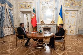 Prime Minister of Portugal Luis Montenegro Visits Ukraine - Kyiv
