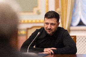 Prime Minister of Portugal Luis Montenegro Visits Ukraine - Kyiv