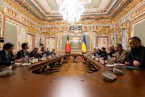 Prime Minister of Portugal Luis Montenegro Visits Ukraine - Kyiv