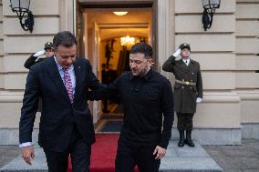 Prime Minister of Portugal Luis Montenegro Visits Ukraine - Kyiv