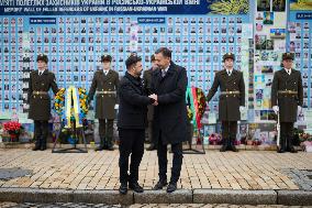 Prime Minister of Portugal Luis Montenegro Visits Ukraine - Kyiv