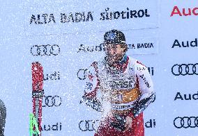 2026 Audi FIS Ski World Cup - Men's Giant Slalom - Podium