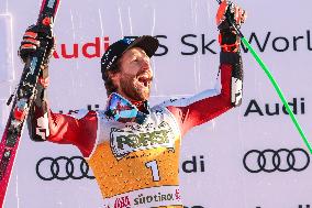 2026 Audi FIS Ski World Cup - Men's Giant Slalom - Podium