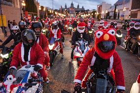 Biker Papanoelada in Barcelona - Spain