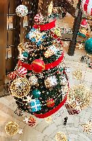 Giant Floating Christmas Tree