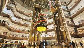 Giant Floating Christmas Tree