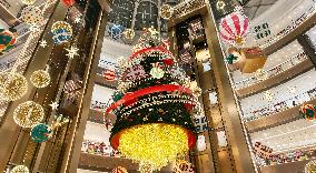 Giant Floating Christmas Tree