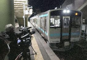 JR Hachinohe Line partially resumes service