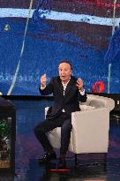 Roberto Benigni at What's the Weather Like? TV Show - Milan
