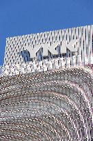 YKK sign and logo
