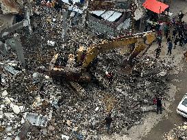 Search Continues for Bodies Under Rubble - Gaza