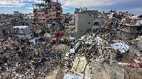Search Continues for Bodies Under Rubble - Gaza