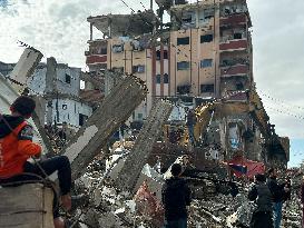 Search Continues for Bodies Under Rubble - Gaza