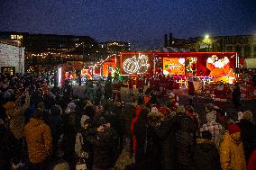 The CocaâCola Holiday Caravan tour