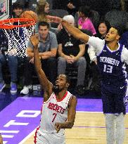 NBA - Rockets Vs Kings - US
