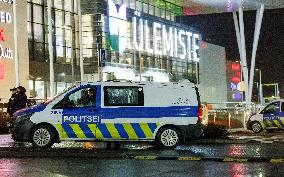 Explosion in the Ãlemiste shopping center