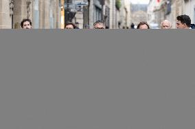 PS members meet with Prime Minister - Paris