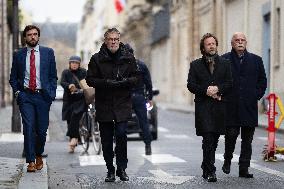 PS members meet with Prime Minister - Paris