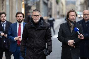 PS members meet with Prime Minister - Paris