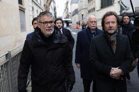 PS members meet with Prime Minister - Paris