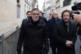 PS members meet with Prime Minister - Paris