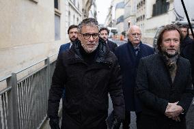 PS members meet with Prime Minister - Paris