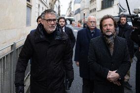 PS members meet with Prime Minister - Paris