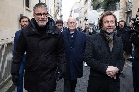 PS members meet with Prime Minister - Paris