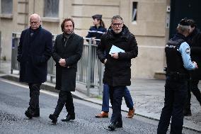 PS members meet with Prime Minister - Paris