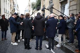 PS members meet with Prime Minister - Paris